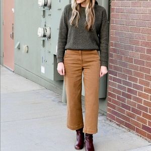 Everlane brown sailor slacks jeans